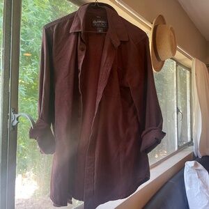 American Rag Red Button Up